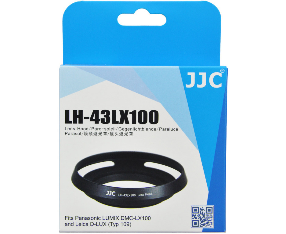 Купить бленду для Panasonic LX100 и Leica D-Lux Typ 109 серебристый цвет